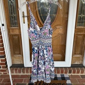 Angie Multicolor Floral Dress